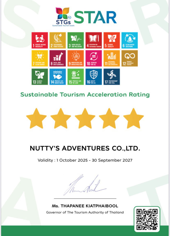 Nutty’s Adventures – Sustainable Tourism