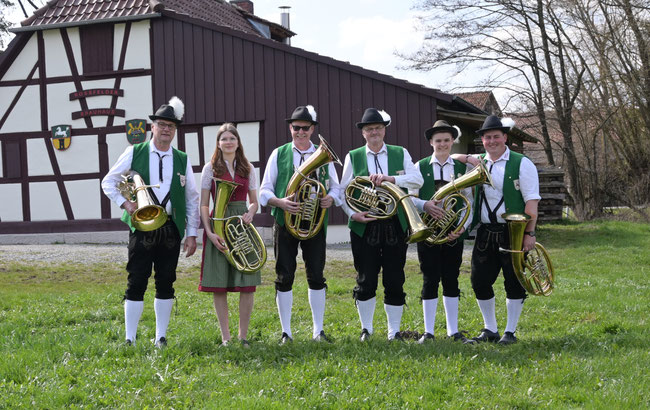 Tiefes Blech Gruppenbild