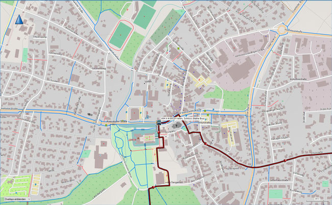 WH X 4 Sonderkarte 13a Velen-Stadtmitte
