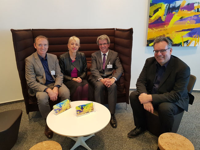 Andreas Hustadt (MDK), Susanne Schneider (FDP), Werner Greilich (MDK), Thomas Franzkewitsch (FDP)