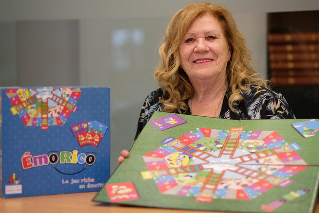 Diane Borgia, créatrice de la Fondation des Petits coeurs rieurs. (Photo Stéphanie Paradis)