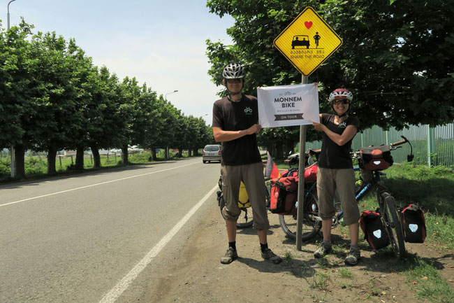 "Share the Road" - Eing gutes Moto für die Weiterreise