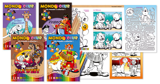 Illustrateur jeunesse : Jeux & coloriages