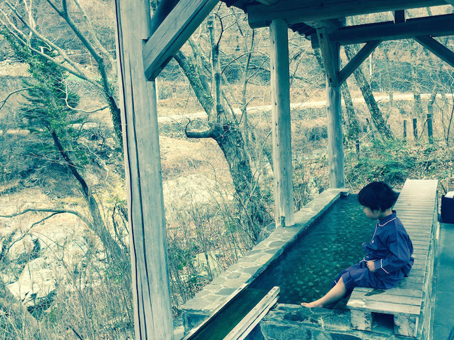 星野リゾート 界 川治 足湯 子連れ 温泉