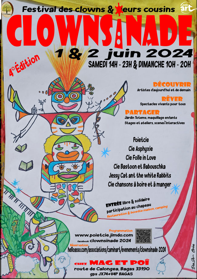 Clownsinade à Bagas