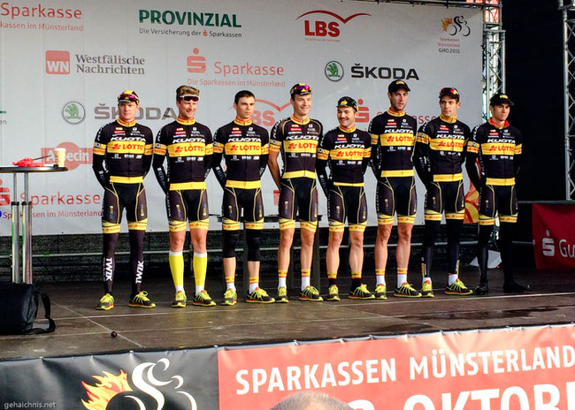 Team- und Fahrerpräsentation