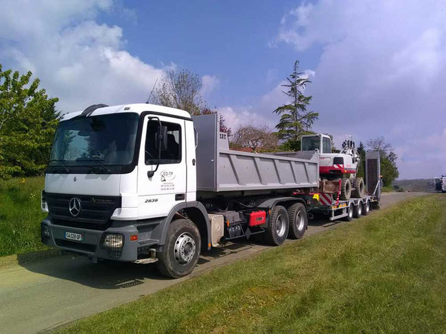 ED-TP Naucelle Aveyron convoi matériel