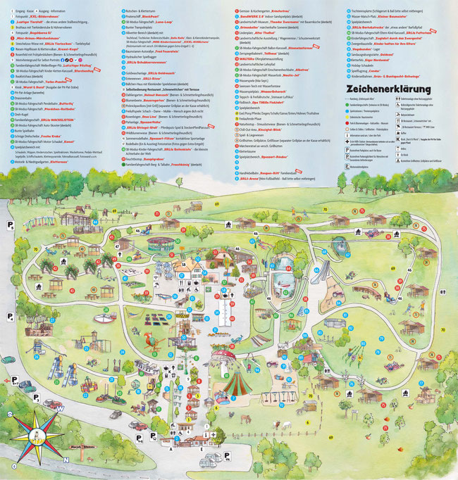 Erlebnispark Steinau an der Straße Freizeitpark Themepark Info News Attraktionen Park Plan Map Guide Fotos Bilder Fahrgeschäfte Preise