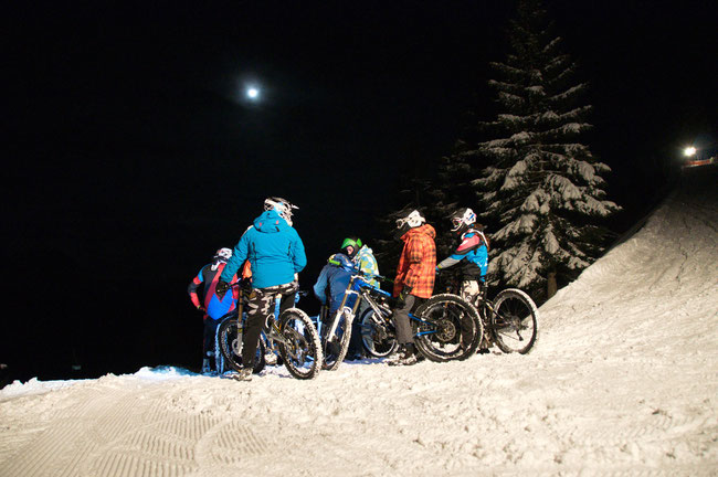 SnowBike NightRide Flumserberg – der Abend exklusiv für Mountainbiker