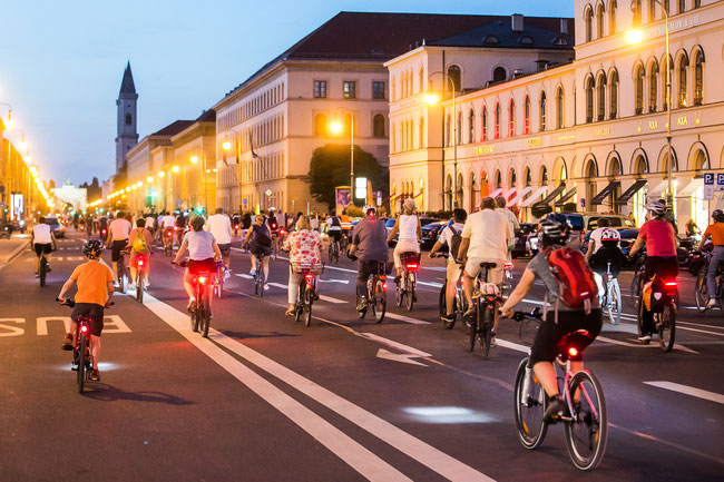 Radlhaupstadt München, Foto: Andreas Schebesta