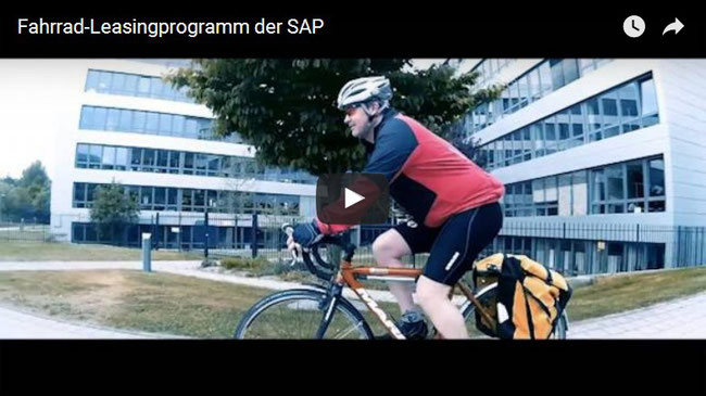 Der IT-Konzern SAP erweitert seine Dienstwagenregelung um ein umfassendes Programm für Fahrräder. 