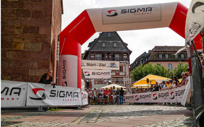 Start-Ziel in Neustadt © Radsportakademie