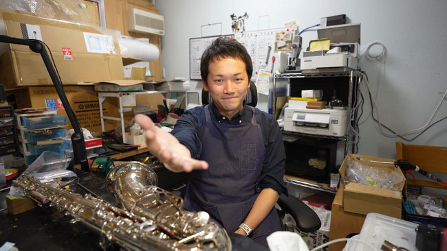 リペアマン紹介 管楽器工房ateliersun