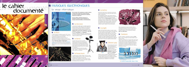 séquence musique collège cahier préféré