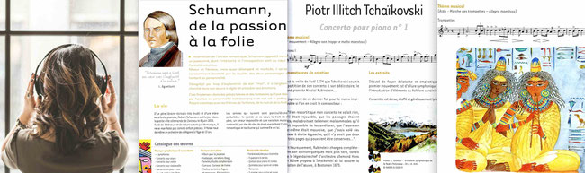accueil pages compositeurs