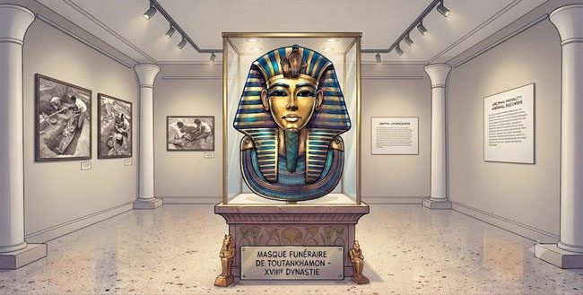 dictee-le-masque-funeraire-de-toutankhamon-ce2-musee