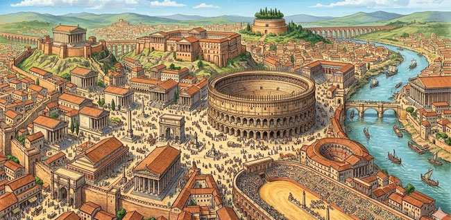 l-empire-romain-lecon-cm1-rome
