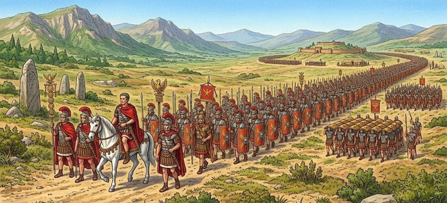 l-empire-romain-lecon-cm1-jules-cesar-armee
