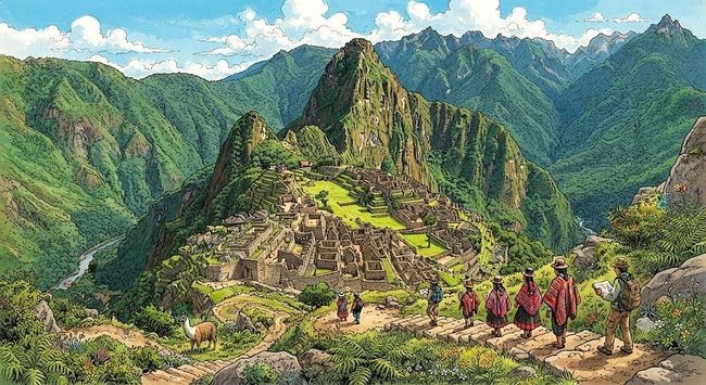 le-machu-picchu-dictee-cm1-cm2-belle-vue
