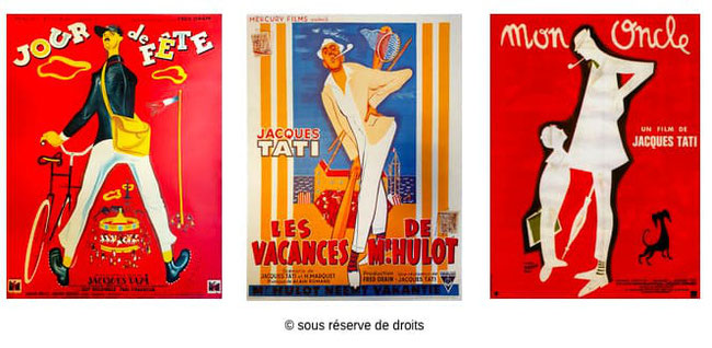 Affiches de films Jacques Tati