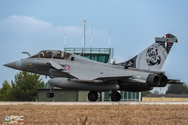 359 30-FZ Rafale B  ECE01.030 @ Tiger Meet Gioia del Colle 10 2023 © Piti Spotter Club Verona