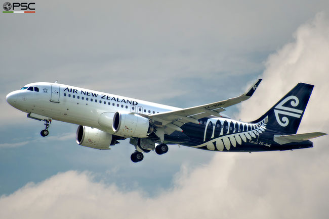 ZK-NHE A320-271N 10569 Air New Zealand @ Brisbane Airport - 12/2023 - per gentile concessione di Maurizio Martinelli  ©  Piti Spotter Club Verona