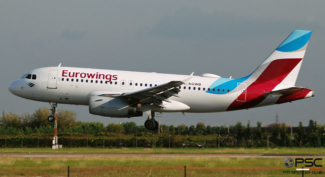 D-AGWB A319-132 2833 Eurowings @ Aeroporto di Verona 09.2019 © Piti Spotter Club Verona