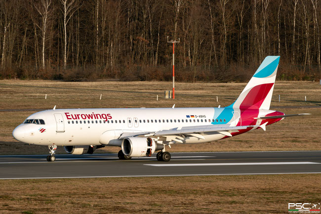 D-ABHG A320-214 2867 Eurowings @ Colonia/Bonn 02.2024 © Piti Spotter Club Verona