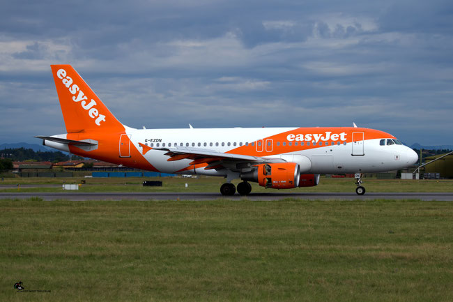 G-EZDN Airbus A319-111 3608  CFM56-5B5/P  easyJet 2008 @ Aeroporto di Verona 07 2025 © Piti Spotter Club Verona