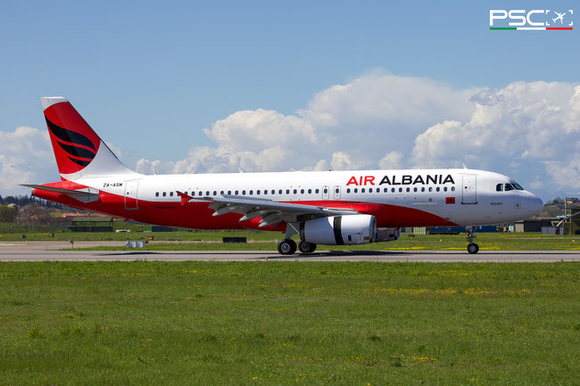 ZA-ASM Airbus A320-232 3676  V2527-A5 Migjeni Air Albania (GA Telesis Inc.) 2008  @ Aeroporto di Verona 04 2024 © Piti Spotter Club Verona