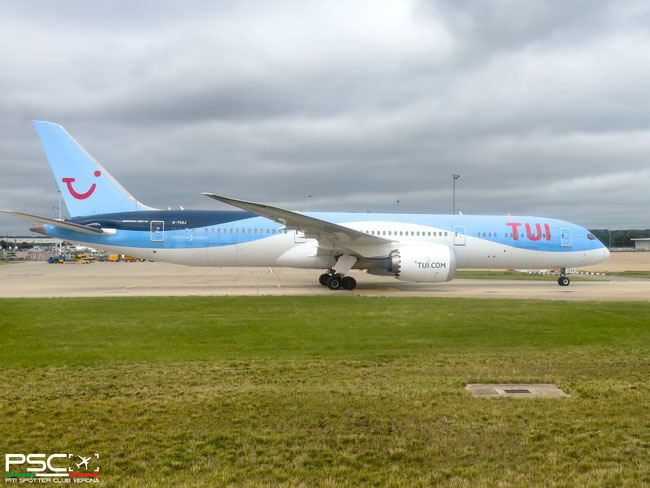 G-TUIJ Boeing 787-9 44578 439 GEnx-1B  Thomson Airways 2016 @ London Gatwick 07 2024 © Piti Spotter Club Verona