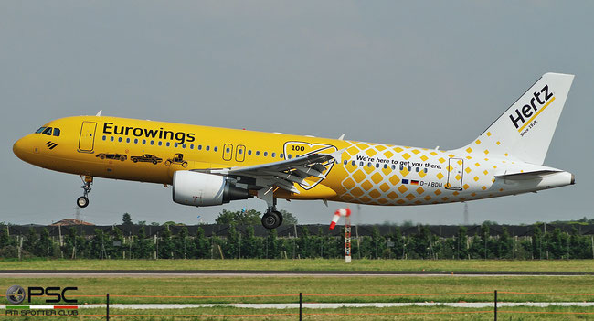 D-ABDU A320-214 3516 Eurowings @ Aeroporto di Verona 06.2019 © Piti Spotter Club Verona