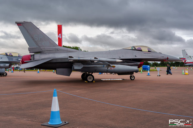 91-0418 SP F-16CM-50-CF CC-116 480th FS @ RIAT 2024 © Piti Spotter Club Verona
