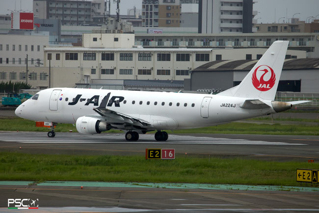 JA224J Embraer ERJ 170 ST 17000379  CF34-8E5  J-Air 2013  @ Fukuoka 06.2024 © Piti Spotter Club Verona