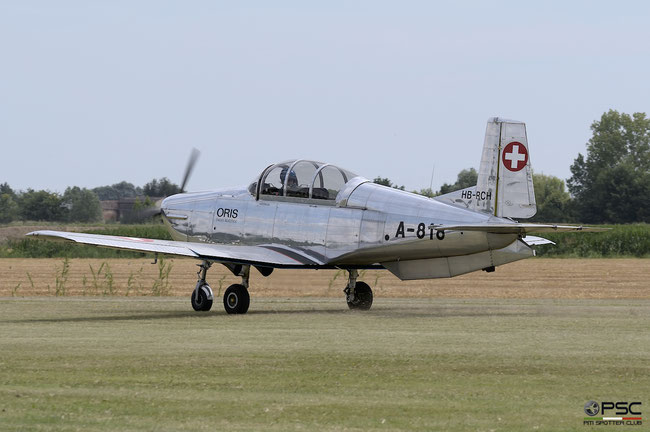 HB-RCH / A-818 - Pilatus P-3-05 - P3 Flyers, @ Montagnana 2016 © Piti Spotter Club Verona