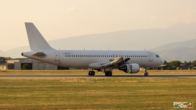 9H-IVO Airbus A320-214 3644  CFM56-5B4/3  SmartLynx Airlines Malta>Air Albania (GECAS) 2008 @ Aeroporto di Verona 08 2025 © Piti Spotter Club Verona