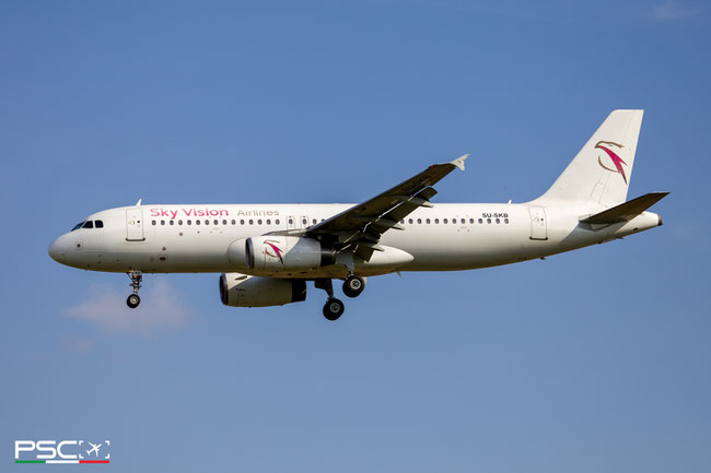 SU-SKB Airbus A320-232 2204  V2527-A5  Sky Vision Airlines  @ Aeroporto di Verona 08 2025 © Piti Spotter Club Verona