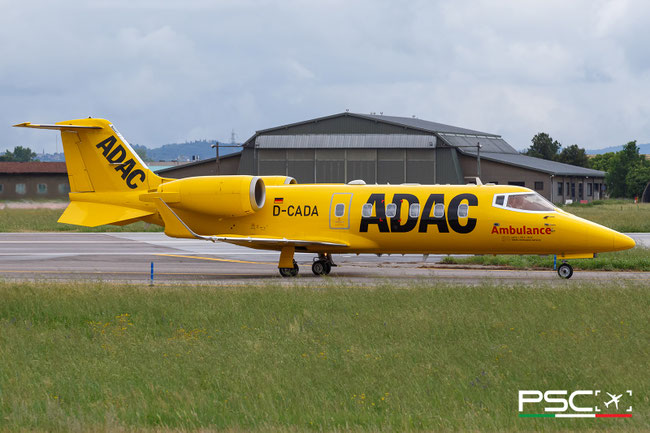 D-CADA Learjet 60 60-414    Aero-Dienst GmbH (ADAC) @ Aeroporto di Verona 07 2025 © Piti Spotter Club Verona
