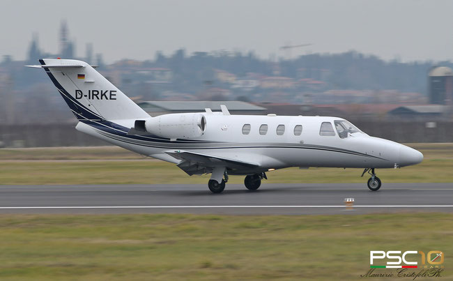 D-IRKE Ce525 525-0123 Starwings @ Aeroporto di Verona 12 2021 © Piti Spotter Club Verona