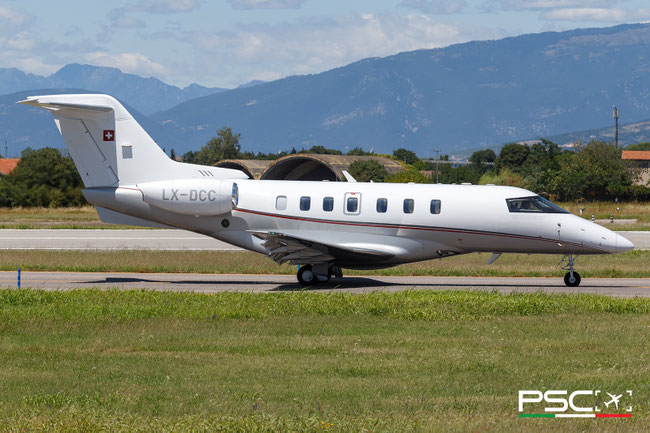 LX-DCC Pilatus PC-24 195  FJ44-4A-QPM Bern Belp Fly 7 2020  @ Aeroporto di Verona 07 2025 © Piti Spotter Club Verona
