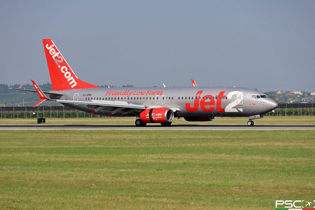 G-JZHS Boeing 737-8MG 63149 6239 cfm56-7B26E Prague Jet2 2017 @ Aeroporto di Verona 08 2025 © Piti Spotter Club Verona