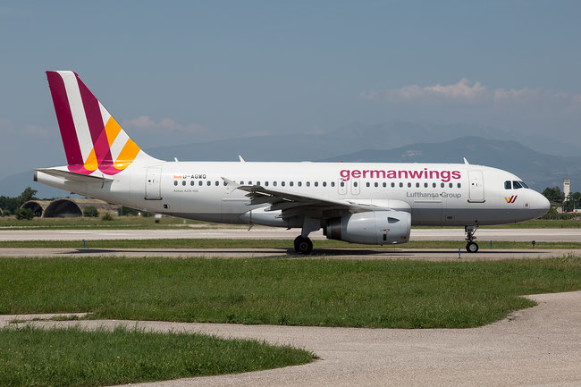 D-AGWQ A319-132 4256 Germanwings @ Aeroporto di Verona © Piti Spotter Club Verona