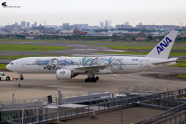 JA745A B777-281ER 40904/1112 ANA - All Nippon Airways @ Osaka Itami 07.2023 © Piti Spotter Club Verona
