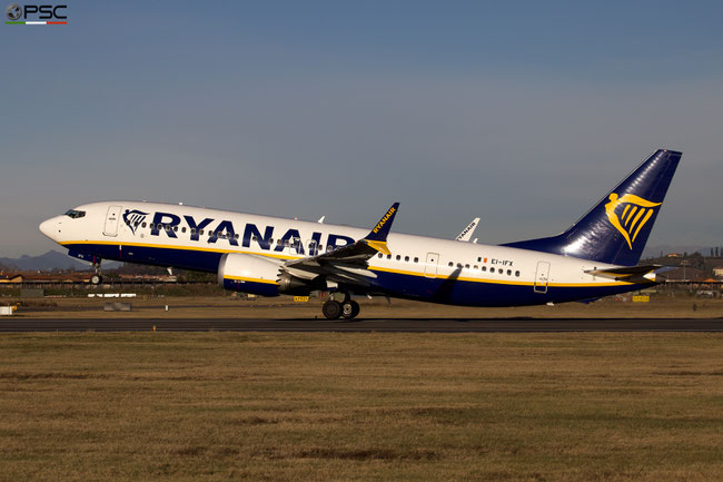 EI-IFX B737-8-200 62349/8490 Ryanair @ Aeroporto di Verona 12 2023 © Piti Spotter Club Verona