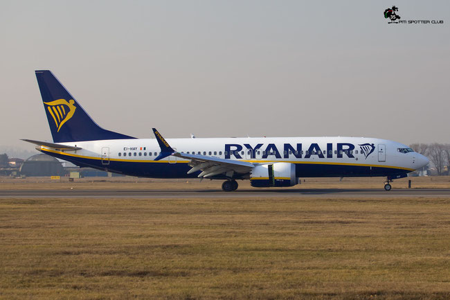 EI-HAY B737-8-200 65079/7629 Ryanair @ Aeroporto di Verona 02 2024 © Piti Spotter Club Verona