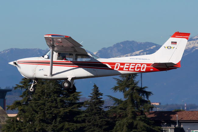 D-EECQ Reims Aviation F172M Skyhawk C172 F17201280 @ Aeroporto di Verona © Piti Spotter Club Verona