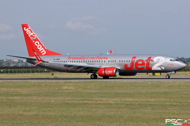 G-JZDH Boeing 737-8AL (SSW) 62687 5975 cfm56-7BE Jet2 Menorca Jet2 2016 @ Aeroporto di Verona 08 2025 © Piti Spotter Club Verona