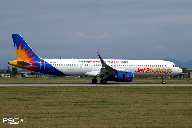 G-SUNG Airbus A321-251NX 11799  LEAP-1A32  Jet2 2024 @ Aeroporto di Verona 08 2025 © Piti Spotter Club Verona
