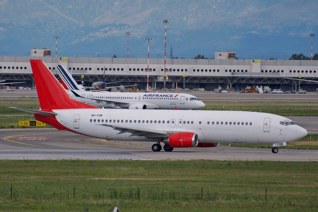 9H-FOR Boeing 737-4Q8 24706 1996 cfm56-3C1  4 Airways 1991 @ Milano Malpensa 07 2025 © Piti Spotter Club Verona