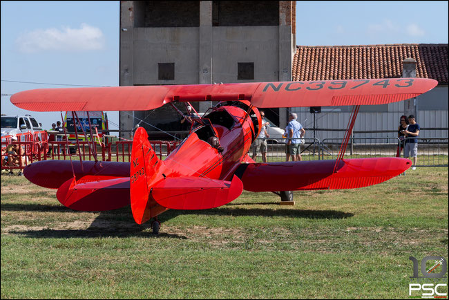 NC39743 Waco UPF-7 · Serial #: 5878 @ Bagnoli di Sopra ©  2022 Piti Spotter Club Verona